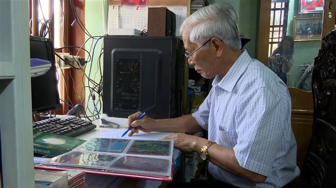 Người đảng viên 53 năm tuổi Đảng với niềm đam mê sưu tầm ảnh Bác ảnh 1