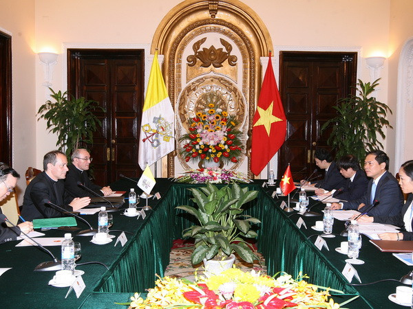 Thông cáo chung của Nhóm Công tác Hỗn hợp Việt Nam-Tòa thánh ảnh 1