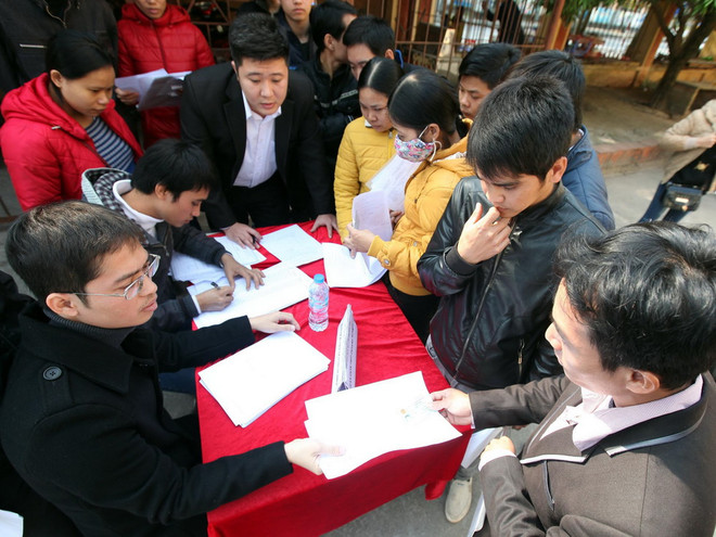 Hà Nội sẽ quy hoạch lại mạng lưới trung tâm dịch vụ việc làm ảnh 1