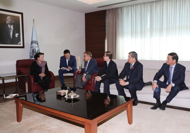 Hình ảnh Chủ tịch Quốc hội Nguyễn Thị Kim Ngân tại Thổ Nhĩ Kỳ ảnh 3