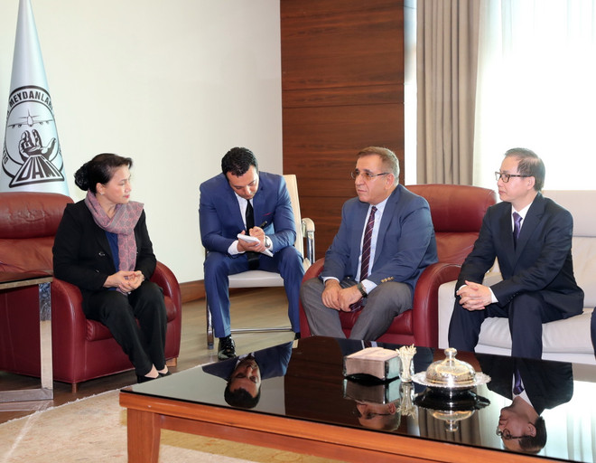 Chủ tịch Quốc hội Nguyễn Thị Kim Ngân đã đến Thổ Nhĩ Kỳ ảnh 1