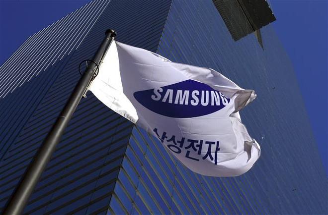 Trụ sở Samsung tại Seoul, Hàn Quốc. (Ảnh: AFP/TTXVN) Giá trị vốn hóa thị trường của Samsung Group tăng hơn 10% ảnh 1
