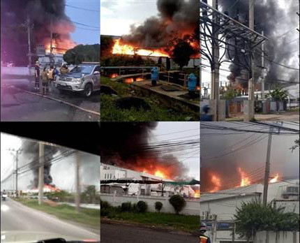 Thái Lan: Nổ lớn tại một nhà máy sản xuất mỹ phẩm ở thủ đô Bangkok ảnh 1