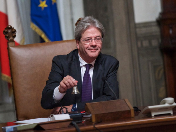 Tân Thủ tướng Italy Paolo Gentiloni. (Nguồn: THX/TTXVN) Chính phủ Italy sẵn sàng can thiệp hỗ trợ ngành ngân hàng ảnh 1