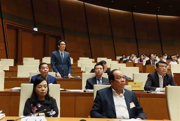 Họp Quốc hội: Chất vấn các thành viên Chính phủ về nhiều vấn đề nóng ảnh 1