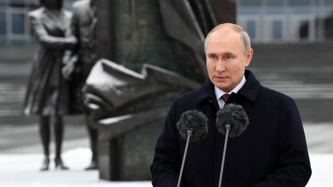 Tổng thống Nga thăm trụ sở Tổng cục Tình báo Ngoài nước ảnh 1