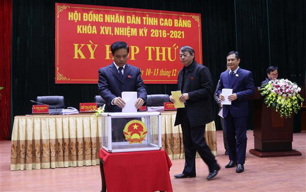 Cao Bằng: Kết quả lấy phiếu tín nhiệm 26 chức danh do HĐND tỉnh bầu ảnh 1