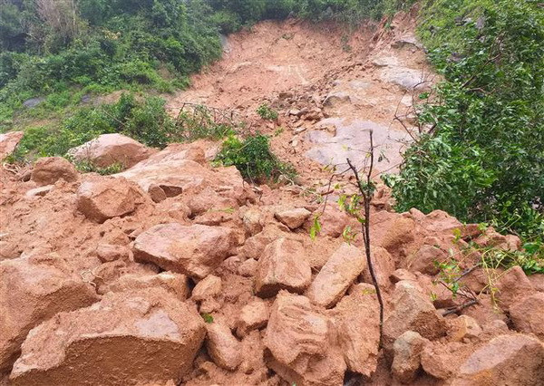 Đà Nẵng: Đường lên bán đảo Sơn Trà bị sạt lở nghiêm trọng ảnh 2