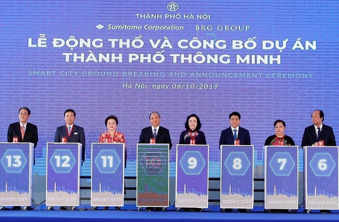 Động thổ dự án thành phố thông minh hơn 4 tỷ USD tại Hà Nội ảnh 1