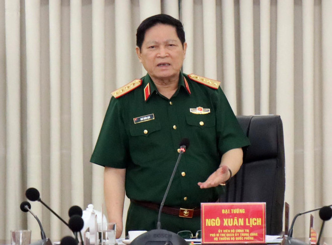 Gặp mặt đại biểu Quân đội dự Hội nghị 11 BCH Trung ương khóa XII ảnh 1