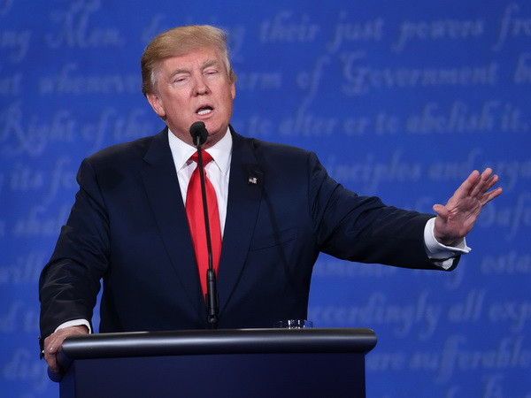 Tổng thống đắc cử Mỹ Donald Trump. (Nguồn: AFP/TTXVN) Quốc tế cam kết chống biến đổi khí hậu sau khi ông Trump đắc cử ảnh 1
