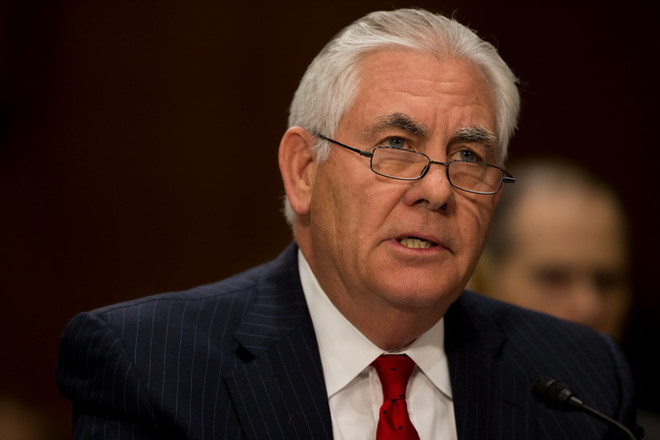 Ngoại trưởng Mỹ Rex Tillerson lần đầu tiên đến thăm Myanmar ảnh 1
