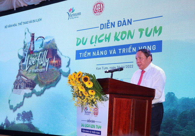 Diễn đàn “Du lịch Kon Tum-Tiềm năng và triển vọng” năm 2022 ảnh 1