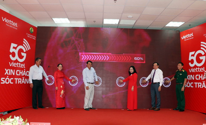 Sóc Trăng khai trương mạng 5G và Trung tâm điều hành Đô thị thông minh ảnh 1