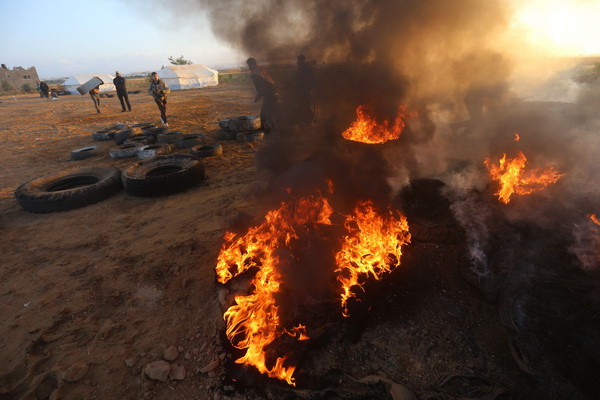 Mỹ, Israel cáo buộc Hamas khiến bạo lực bùng phát tại Dải Gaza ảnh 1