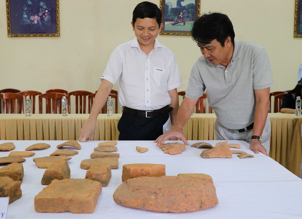 Bình Định: Phát lộ tháp Chăm có mặt bằng di tích đầy đủ nhất ảnh 1