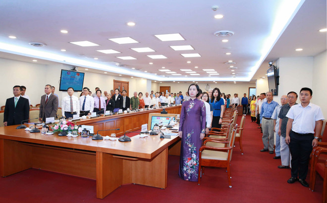 Đại hội thành lập Chi hội hữu nghị Việt Nam-Lào Thông tấn xã Việt Nam ảnh 1