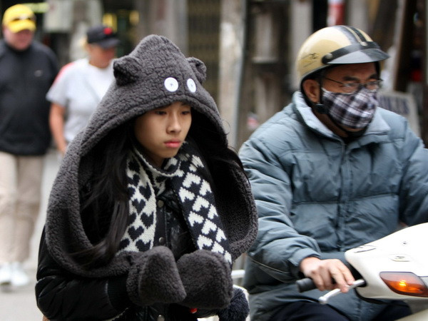 Không khí lạnh tăng cường gây mưa rét ở các tỉnh Bắc Bộ ảnh 1