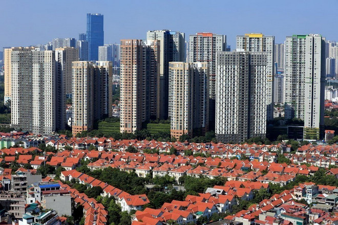 Tầm nhìn đến năm 2050, Thủ đô Hà Nội là thành phố kết nối toàn cầu, có mức sống và chất lượng cuộc sống cao. (Ảnh: Tuấn Anh/TTXVN) ttxvn_2705_quy hoach thu do (2).jpg