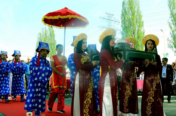 Trang trọng Lễ giỗ tổ Hùng Vương của người Việt tại Cộng hòa Séc ảnh 1