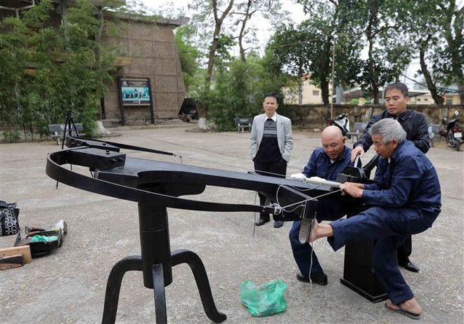 Phục dựng thành công “nỏ thần” thời An Dương Vương ảnh 1