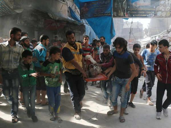 Liên quân không kích Raqqa, ít nhất 15 dân thường người thiệt mạng ảnh 1