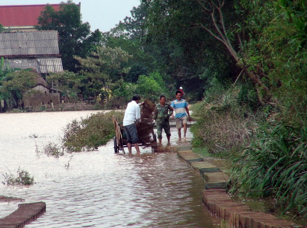 Mưa lũ tiếp tục gây nhiều thiệt hại cho các tỉnh Hà Tĩnh, Quảng Bình ảnh 2