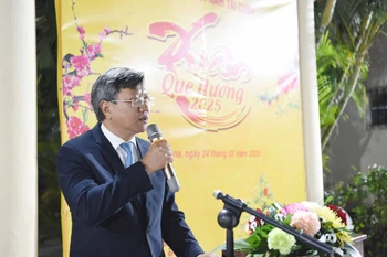 Đại sứ Việt Nam tại Cuba Lê Quang Long. (Ảnh: Việt Hùng/TTXVN)