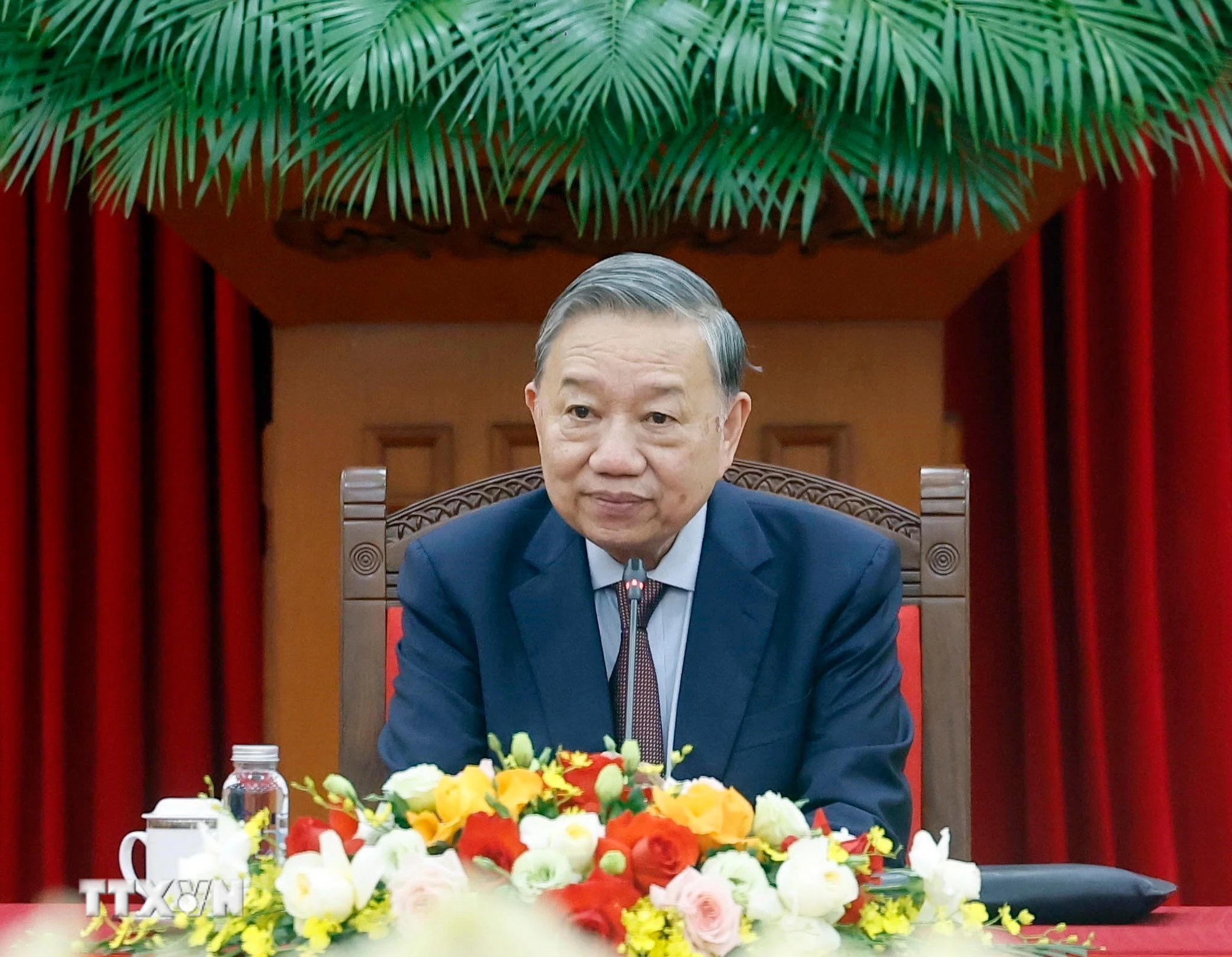 Tổng Bí thư Nguyễn Phú Trọng tiếp các Bộ trưởng Trung Quốc nhân dịp Đối thoại Chiến lược 33