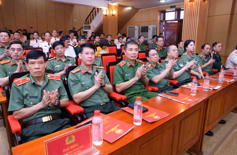 Các đại biểu tham dự buổi lễ. (Ảnh: Phạm Kiên/TTXVN)