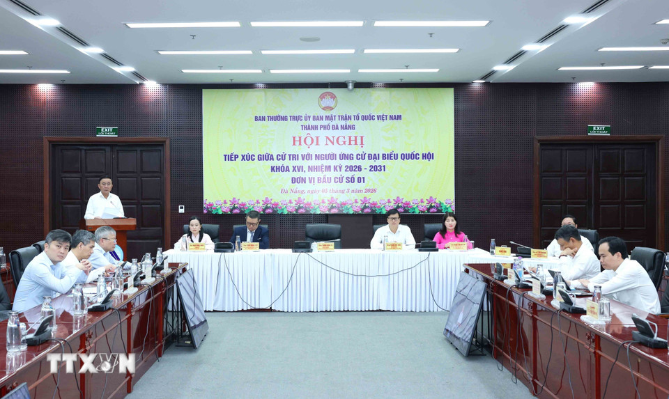 Thường trực Ban Bí thư Trần Cẩm Tú phát biểu tại hội nghị. (Ảnh: Phương Hoa/TTXVN)