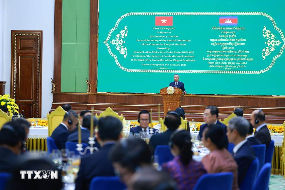 Tổng Bí thư Tô Lâm phát biểu. (Ảnh: Dương Giang/TTXVN)