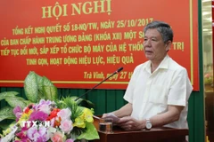 Tinh gọn bộ máy: Quyết tâm thực hiện nghiêm túc, chặt chẽ, thống nhất