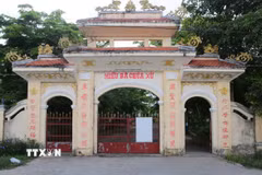 Miếu bà Chúa xứ ấp Mỹ Đông 1, xã Mỹ Quới, nơi thành lập chi bộ Đảng Cộng sản đầu tiên của tỉnh Sóc Trăng, Chi bộ Mỹ Quới vào tháng 6/1930. (Ảnh: Tuấn Phi/TTXVN)