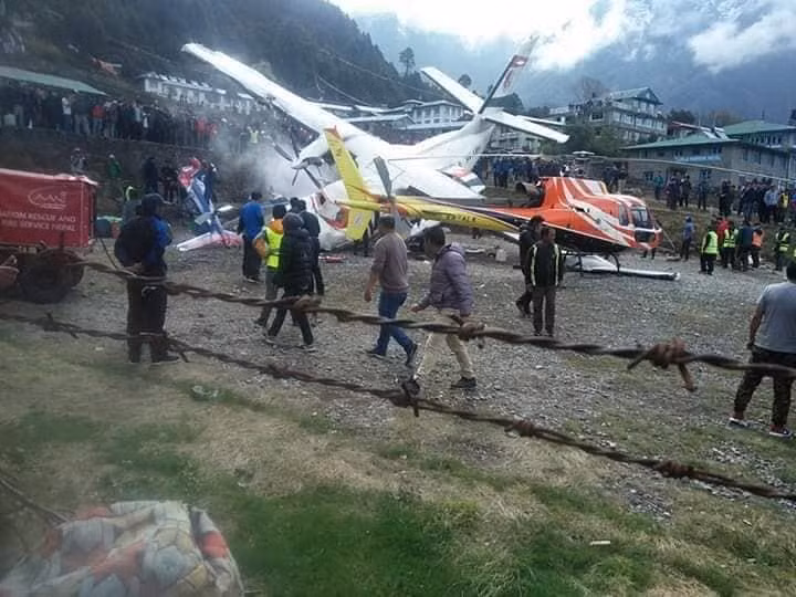 Nepal: Hai máy bay va chạm tại sân bay, ít nhất 2 người tử vong ảnh 1