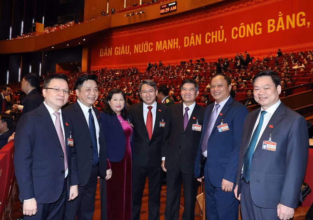 Bí thư Đảng ủy TTXVN Lê Quốc Minh được bầu vào BCH TW Đảng khóa XIII ảnh 5