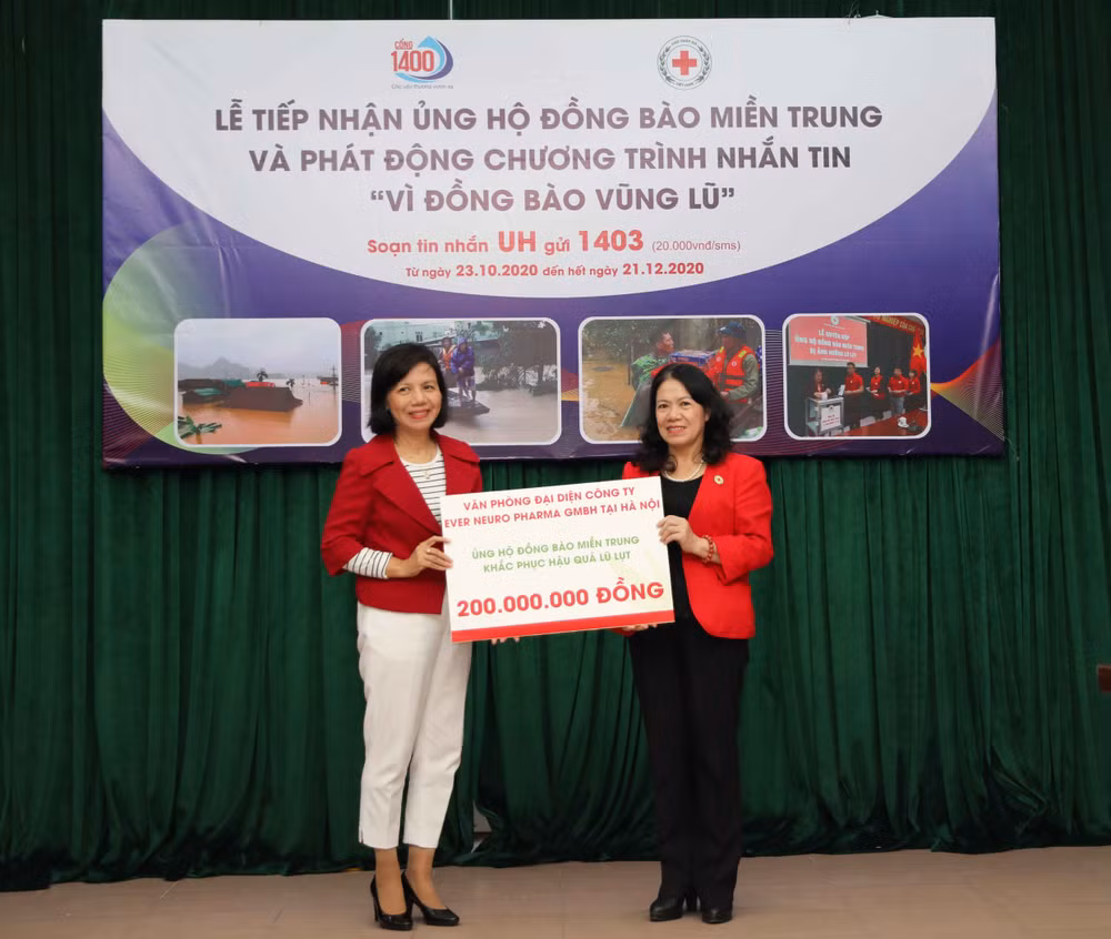 Hội Chữ thập Đỏ Việt Nam cứu trợ khẩn cấp bước đầu gần 2,6 tỷ đồng ảnh 1