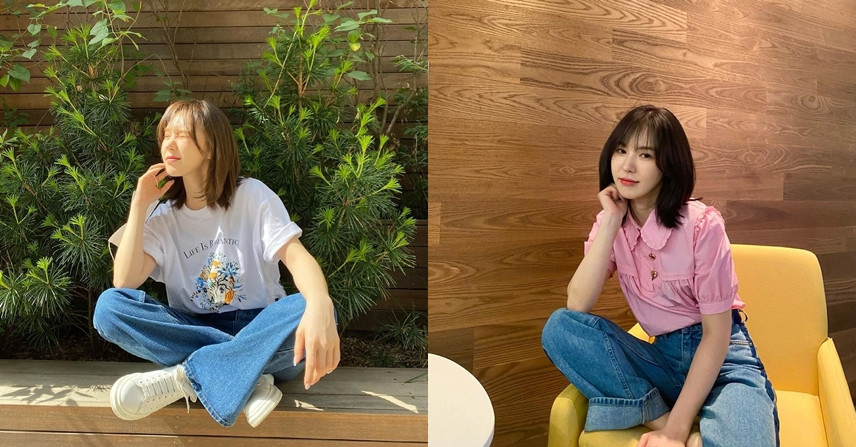 Tóc lửng - kiểu tóc được nhiều cô nàng nổi tiếng Hàn Quốc ưa chuộng ảnh 1