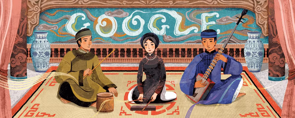 Google tôn vinh nghệ thuật di sản thế giới Ca trù của Việt Nam ảnh 1