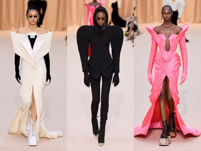 Sự nổi loạn và phá cách đặc trưng trong bộ sưu tập mới của Balmain ảnh 16
