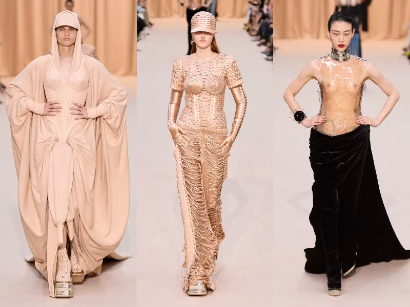 Sự nổi loạn và phá cách đặc trưng trong bộ sưu tập mới của Balmain ảnh 7