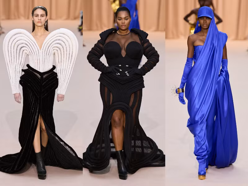 Sự nổi loạn và phá cách đặc trưng trong bộ sưu tập mới của Balmain ảnh 17