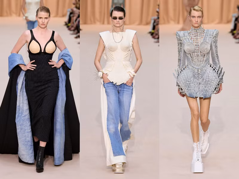 Sự nổi loạn và phá cách đặc trưng trong bộ sưu tập mới của Balmain ảnh 9