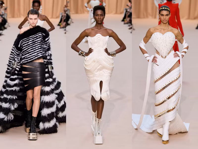 Sự nổi loạn và phá cách đặc trưng trong bộ sưu tập mới của Balmain ảnh 20