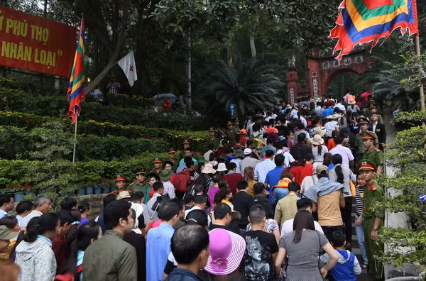 Phú Thọ tổ chức phân luồng giao thông phục vụ giỗ Tổ Hùng Vương ảnh 2