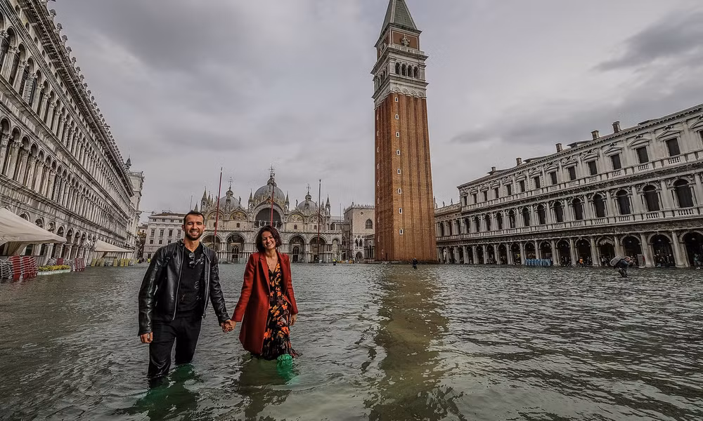 Italy: Thành phố Venice huyền thoại có thể 'chìm' trong nước lũ ảnh 1