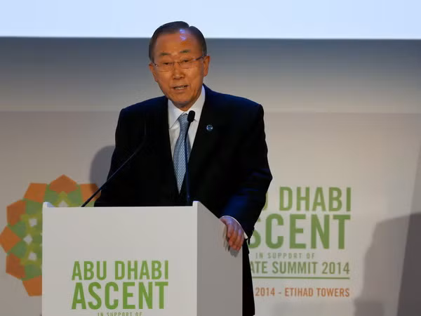 Ông Ban Ki-moon thăm Trung Quốc bàn về biến đổi khí hậu ảnh 1