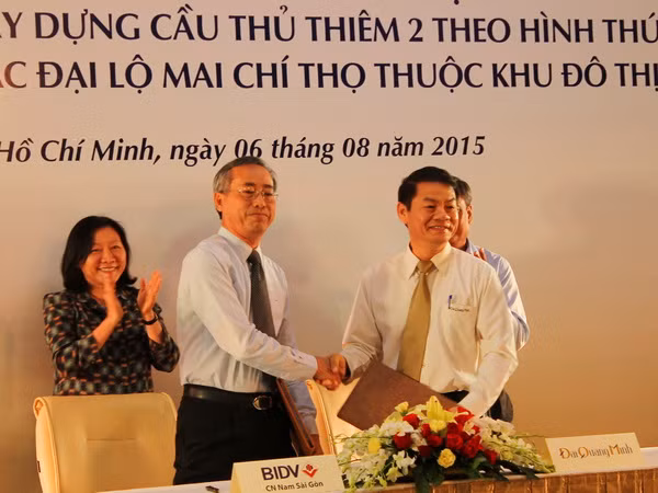 BIDV tài trợ tín dụng 4.200 tỷ đồng cho chủ đầu tư cầu Thủ Thiêm 2 ảnh 1