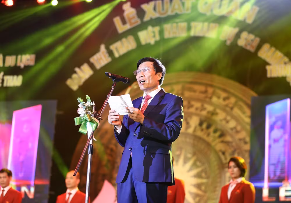 Lễ xuất quân Đoàn Thể thao Việt Nam tham dự SEA Games 30 ảnh 1