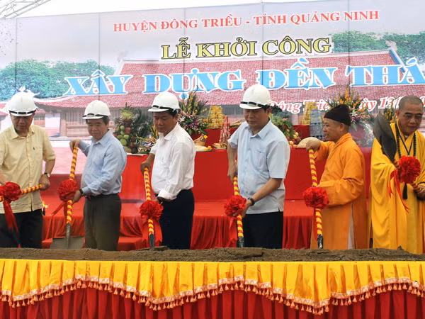 103 tỷ đồng tôn tạo đền thờ các vị vua nhà Trần tại Quảng Ninh ảnh 1